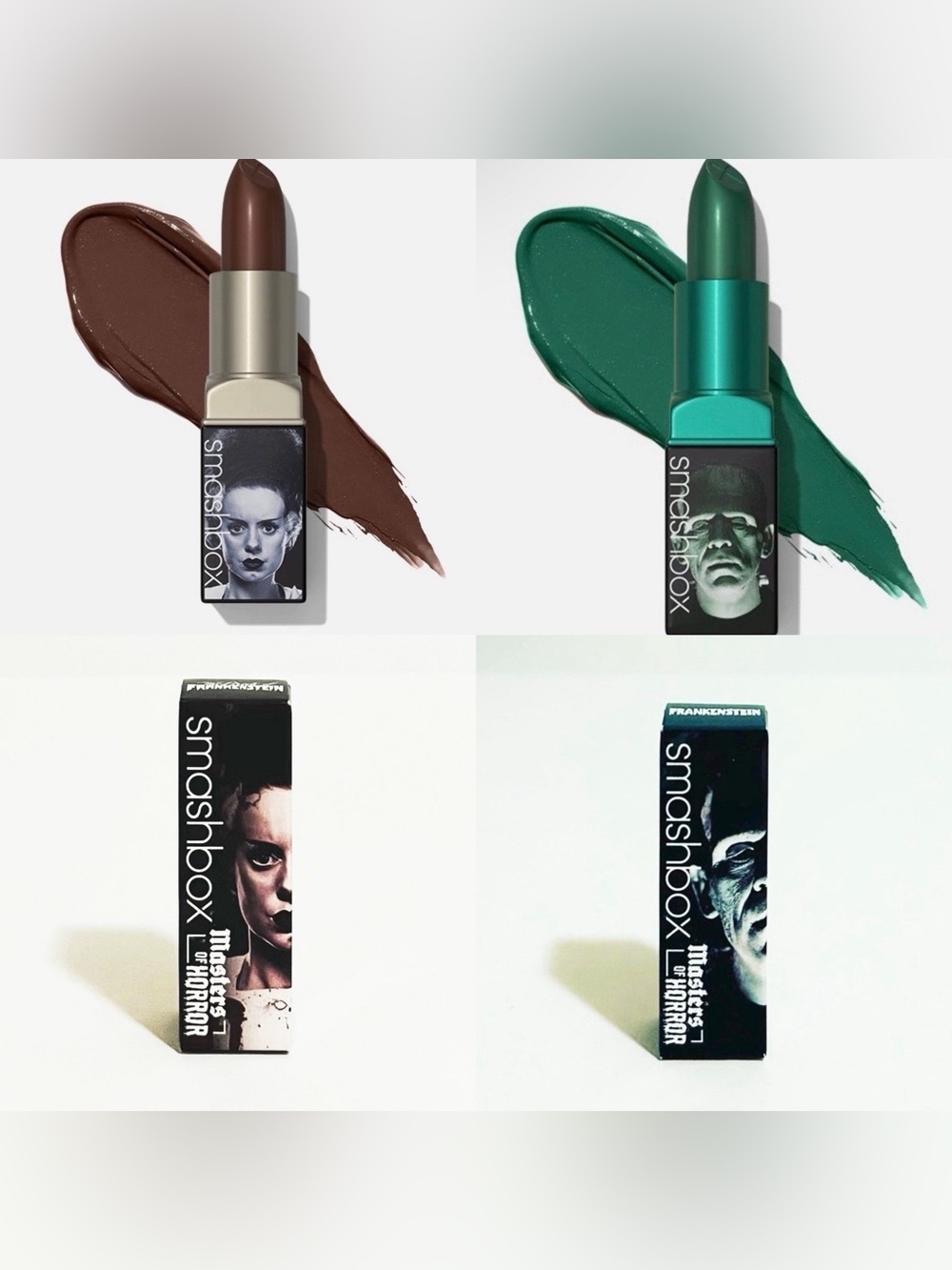 Smashbox Masters Of Horror Be Legendary Plush Lipstick Frankenstein Set